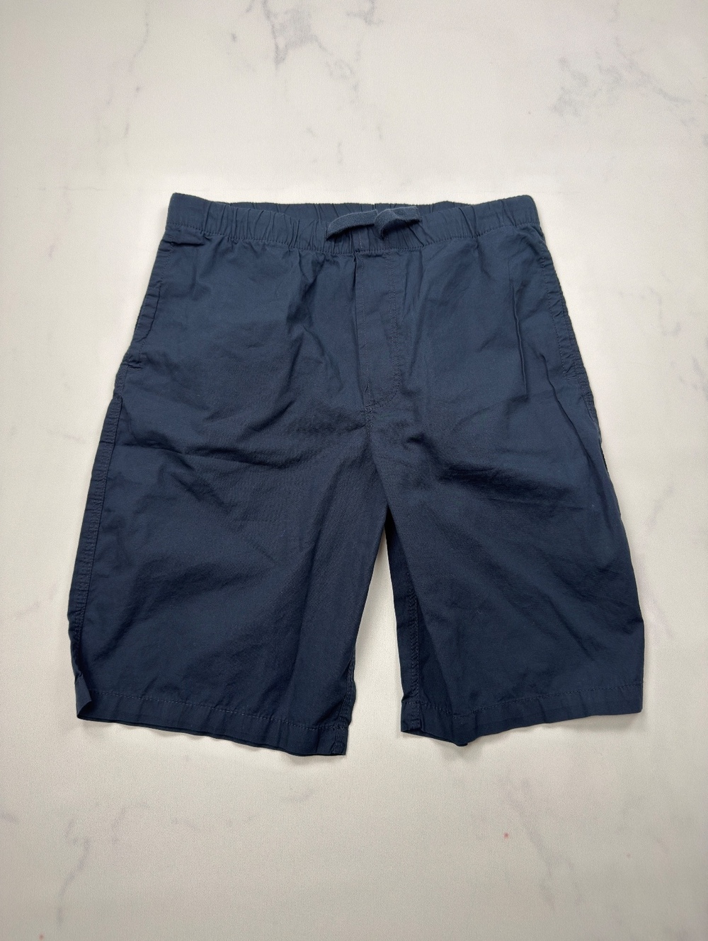 H&M Boys Shorts Navy Elastic Waist - Boys 14Y